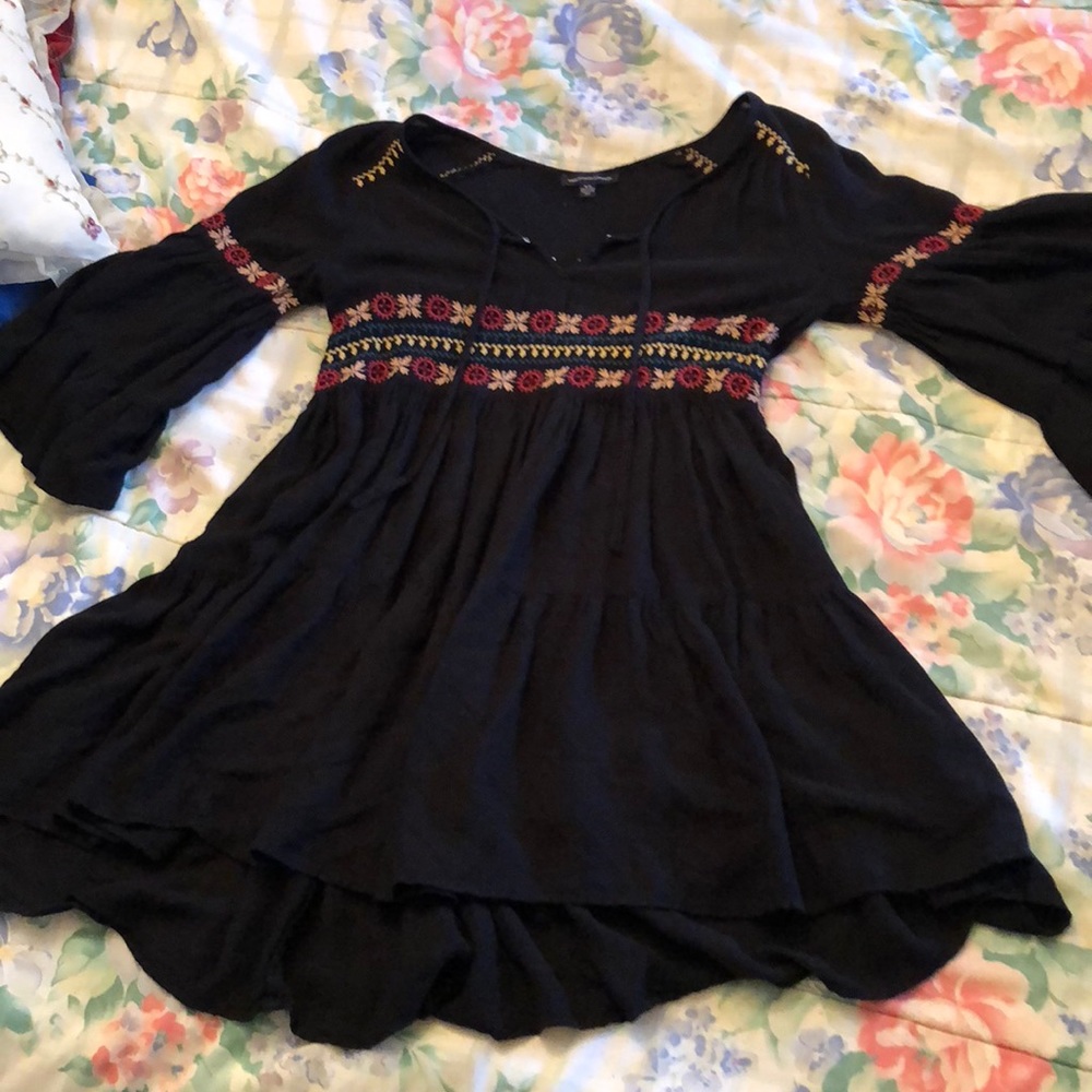 Black Boho American Eagle Dress!